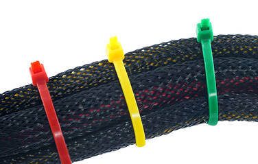 The benefits of coloured cable ties